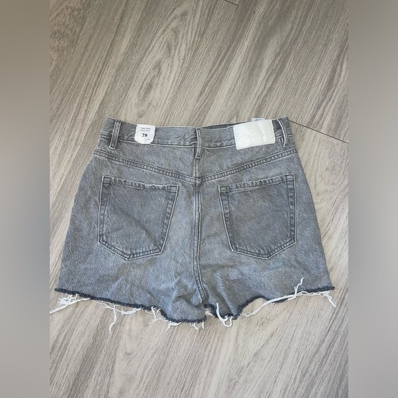 NWT Pacsun high waisted vintage cutoff grey shorts - Picture 2 of 3
